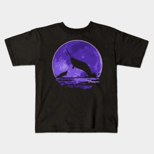 Narwhal Moon Kids T-Shirt